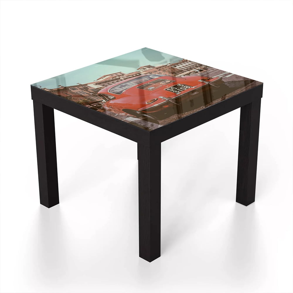 Salontafel 55x55 - Gehard Glas - Vintage Volkswagen