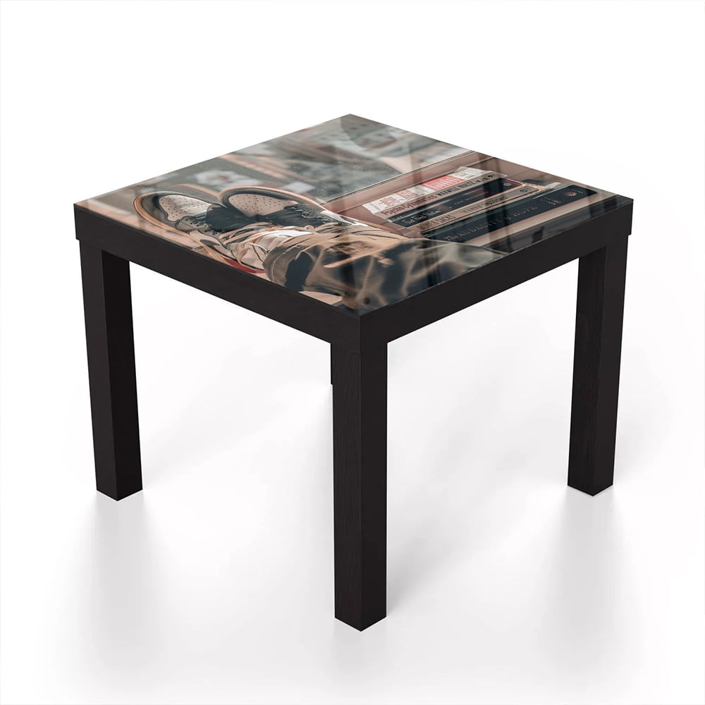 Salontafel 55x55 - Gehard Glas - Jordan Schoenen