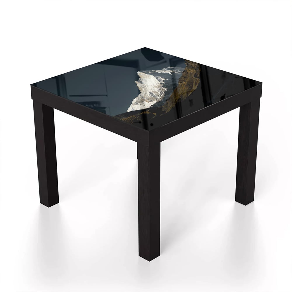 Salontafel 55x55 - Gehard Glas - Bensneeuwde Bergtop