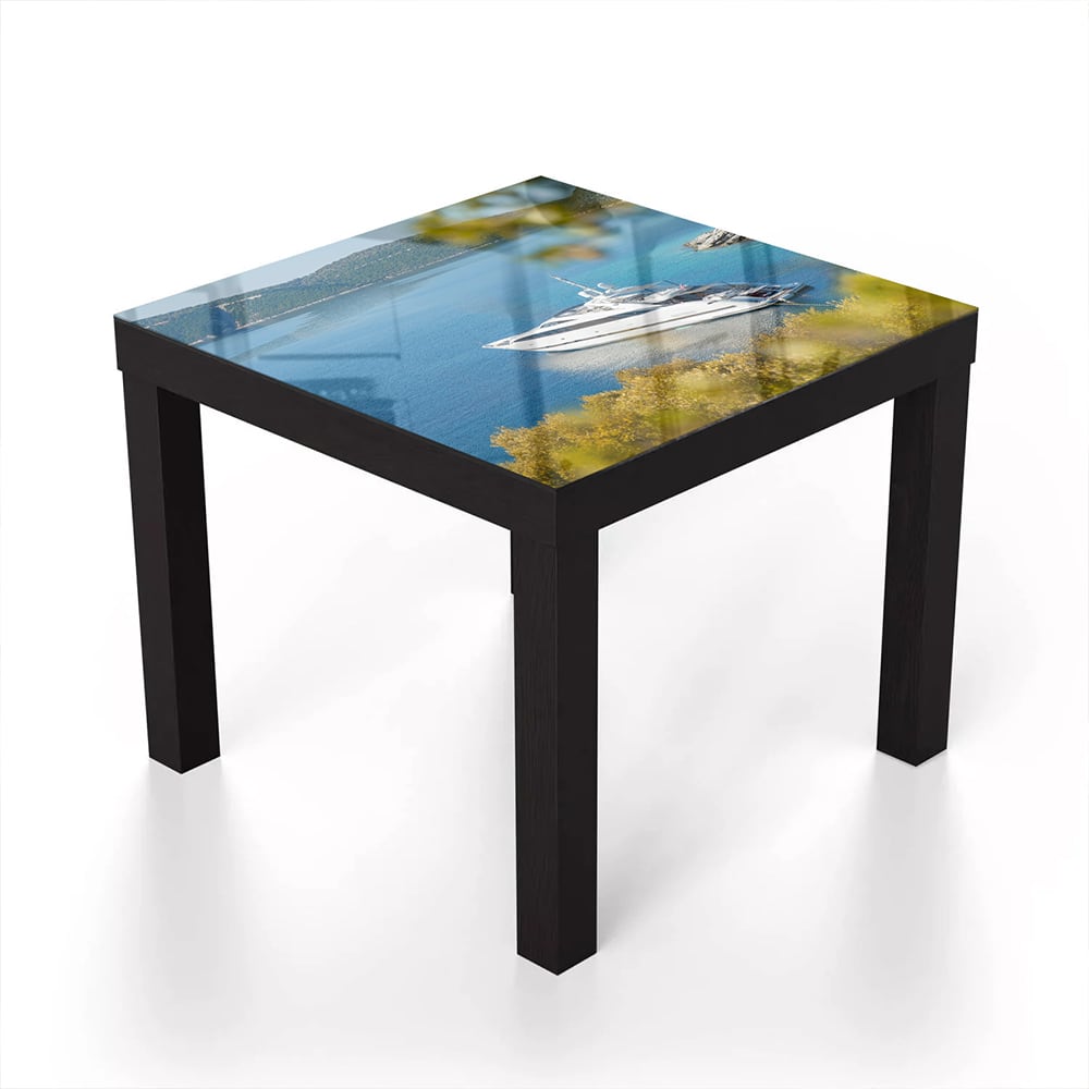 Salontafel 55x55 - Gehard Glas - Jacht Verankert