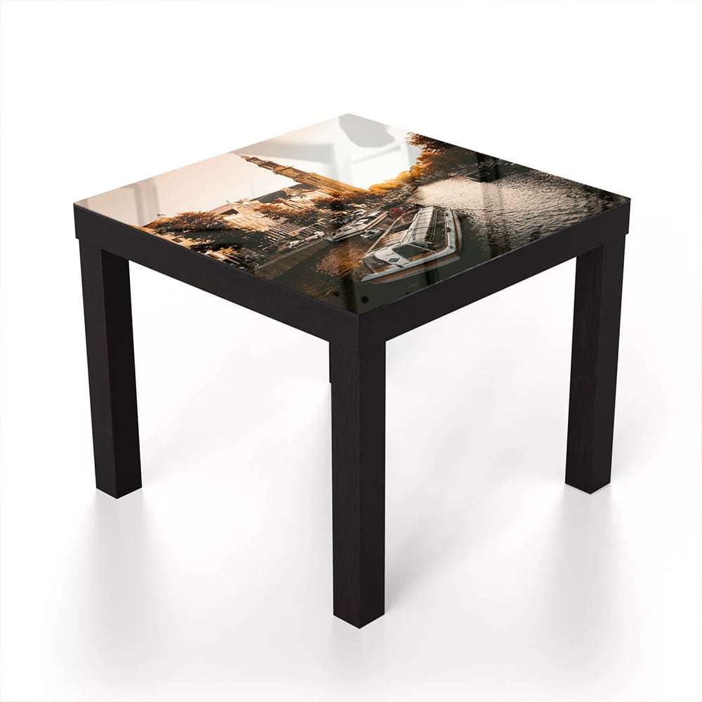 Salontafel 55x55 - Gehard Glas - Amsterdamse Herfst