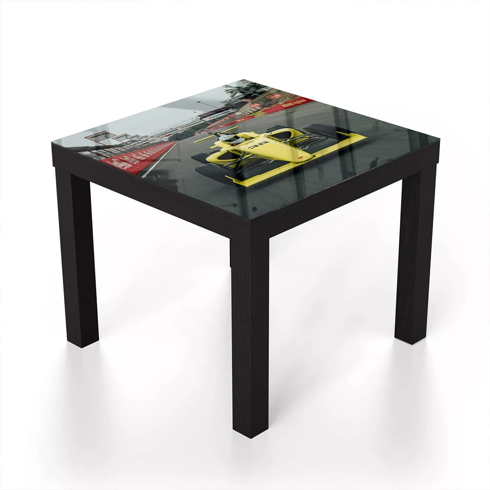 Salontafel 55x55 - Gehard Glas - Open Wheel Race Auto