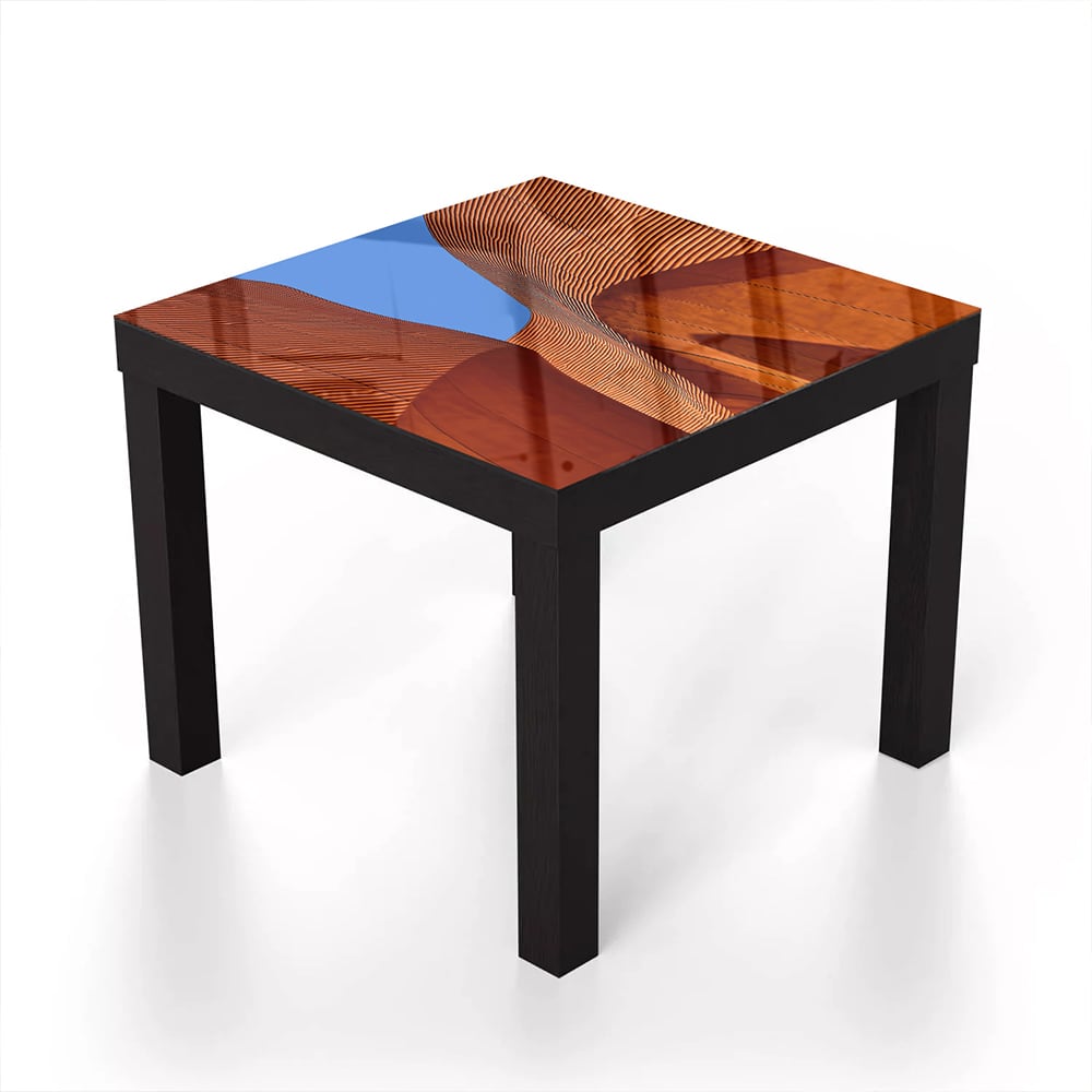 Salontafel 55x55 - Gehard Glas - Golfende Muren