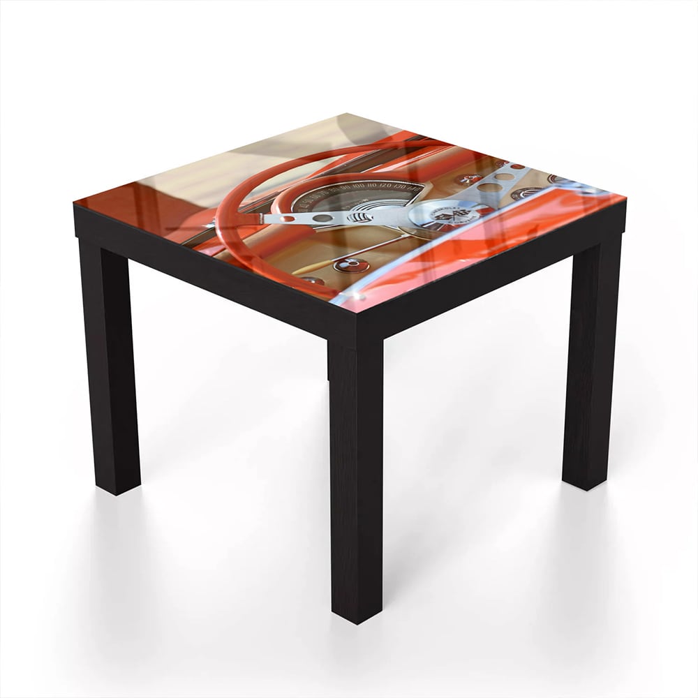 Salontafel 55x55 - Gehard Glas - Corvette Interieur