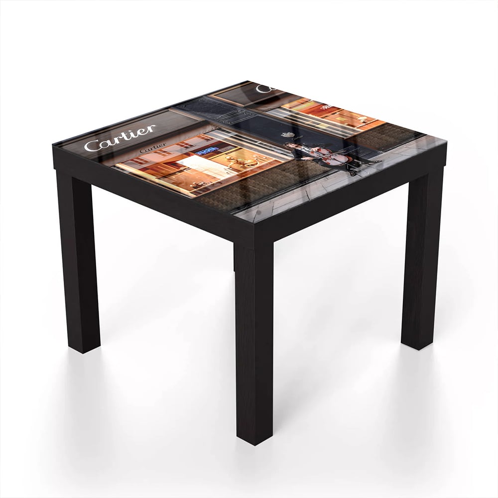 Salontafel 55x55 - Gehard Glas - Cartier Winkel