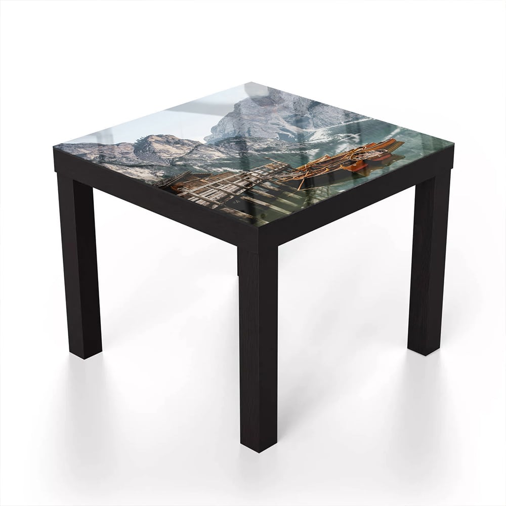 Salontafel 55x55 - Gehard Glas - Pragser Wildsee