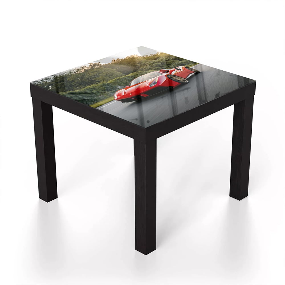 Salontafel 55x55 - Gehard Glas - Ferrari op de Weg