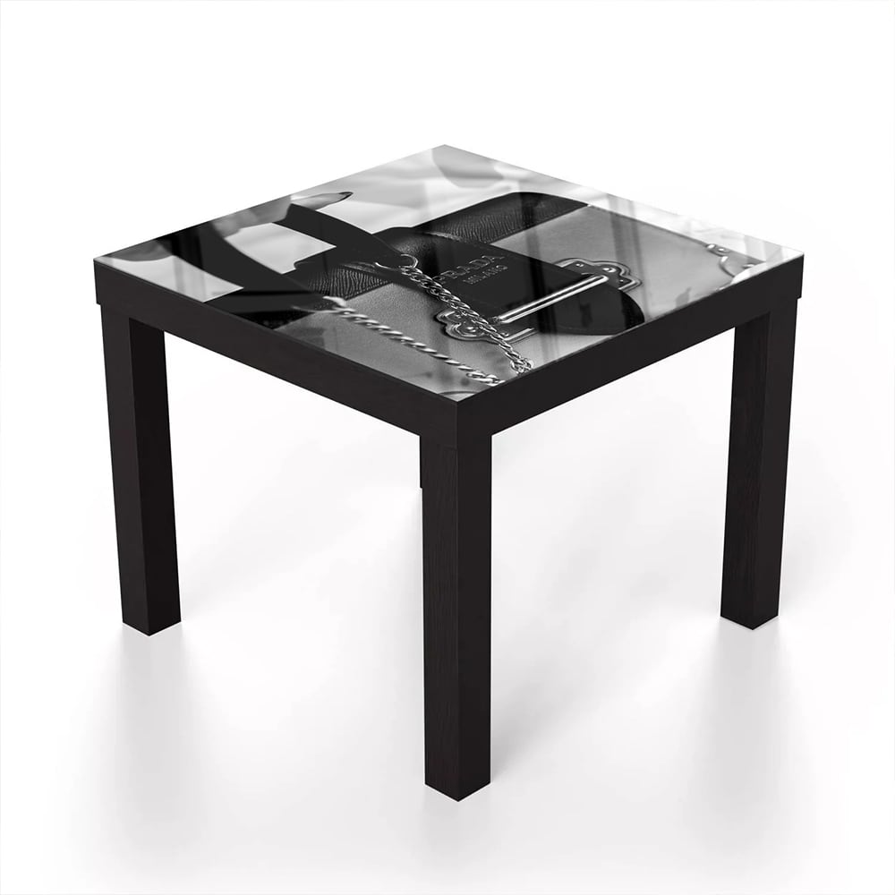 Salontafel 55x55 - Gehard Glas - Prada Milano tas