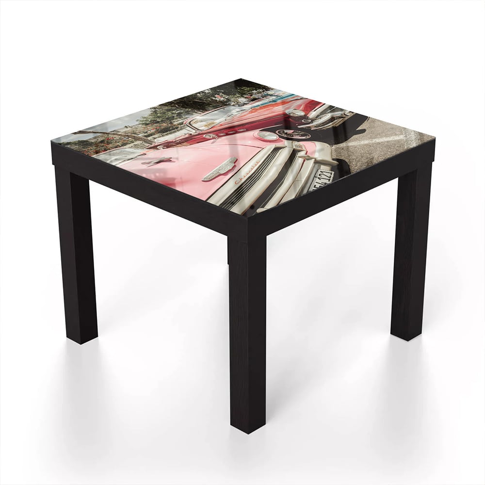 Salontafel 55x55 - Gehard Glas - Chervolet Bel Air