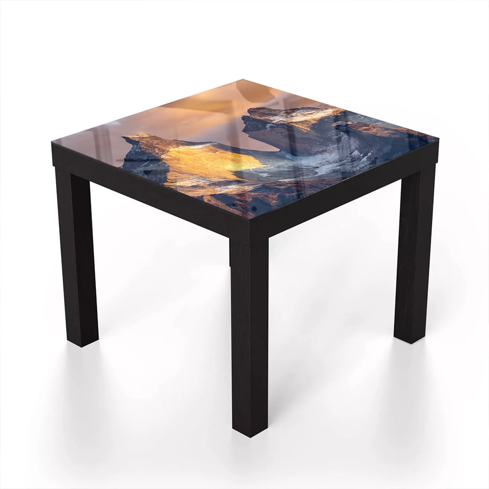 Salontafel 55x55 - Gehard Glas - Hoge Ruwe Bergen