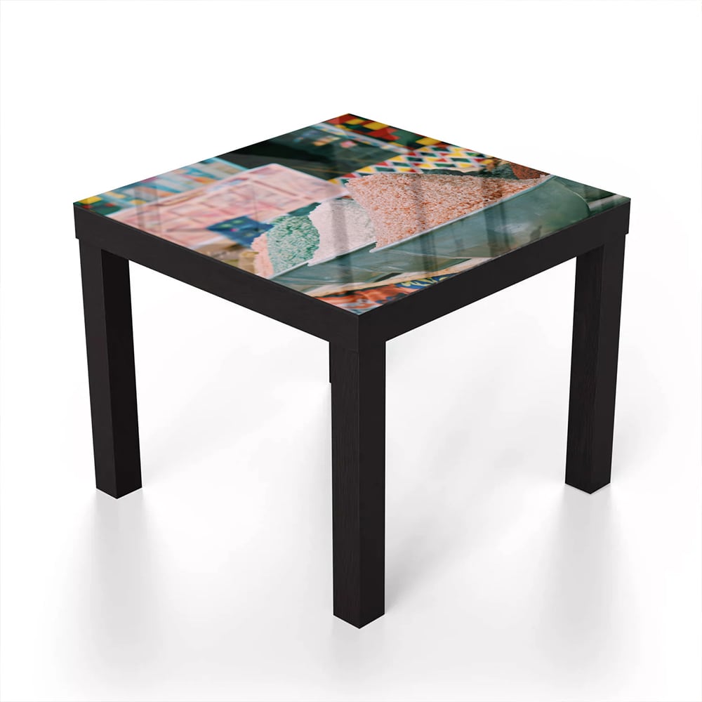 Salontafel 55x55 - Gehard Glas - Specerijen en Zout