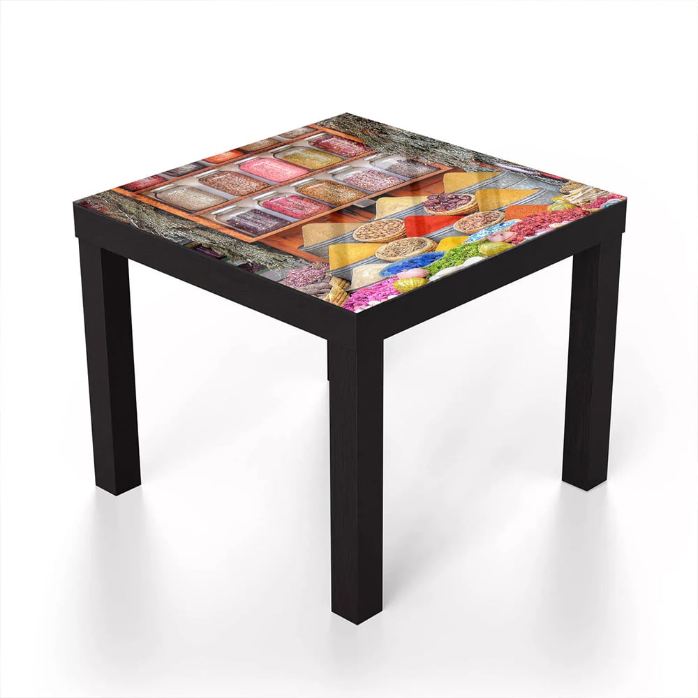 Salontafel 55x55 - Gehard Glas - Specerijenwinkel