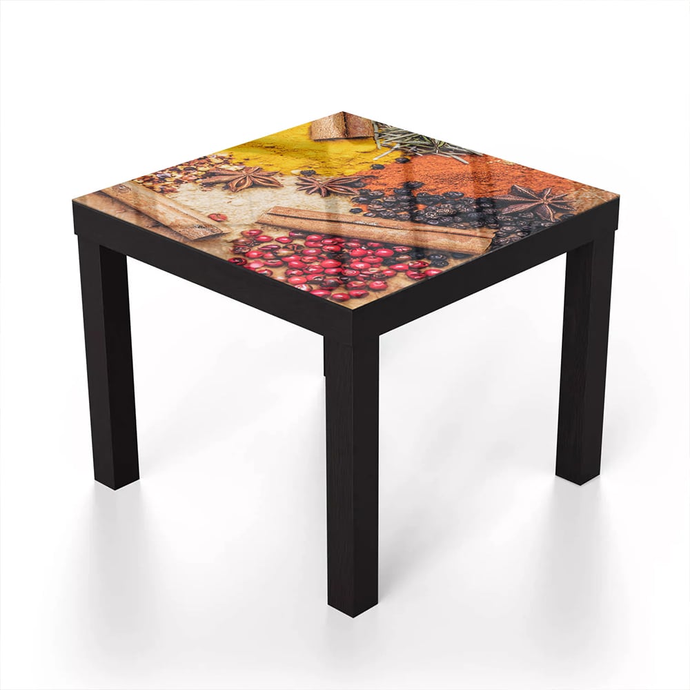 Salontafel 55x55 - Gehard Glas - Kruidenpalet