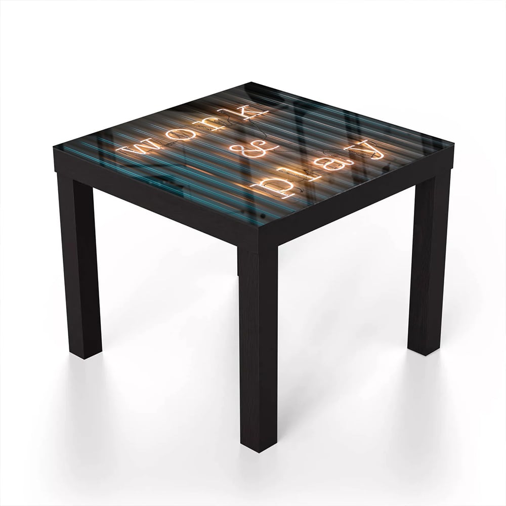 Salontafel 55x55 - Gehard Glas - Work & Play