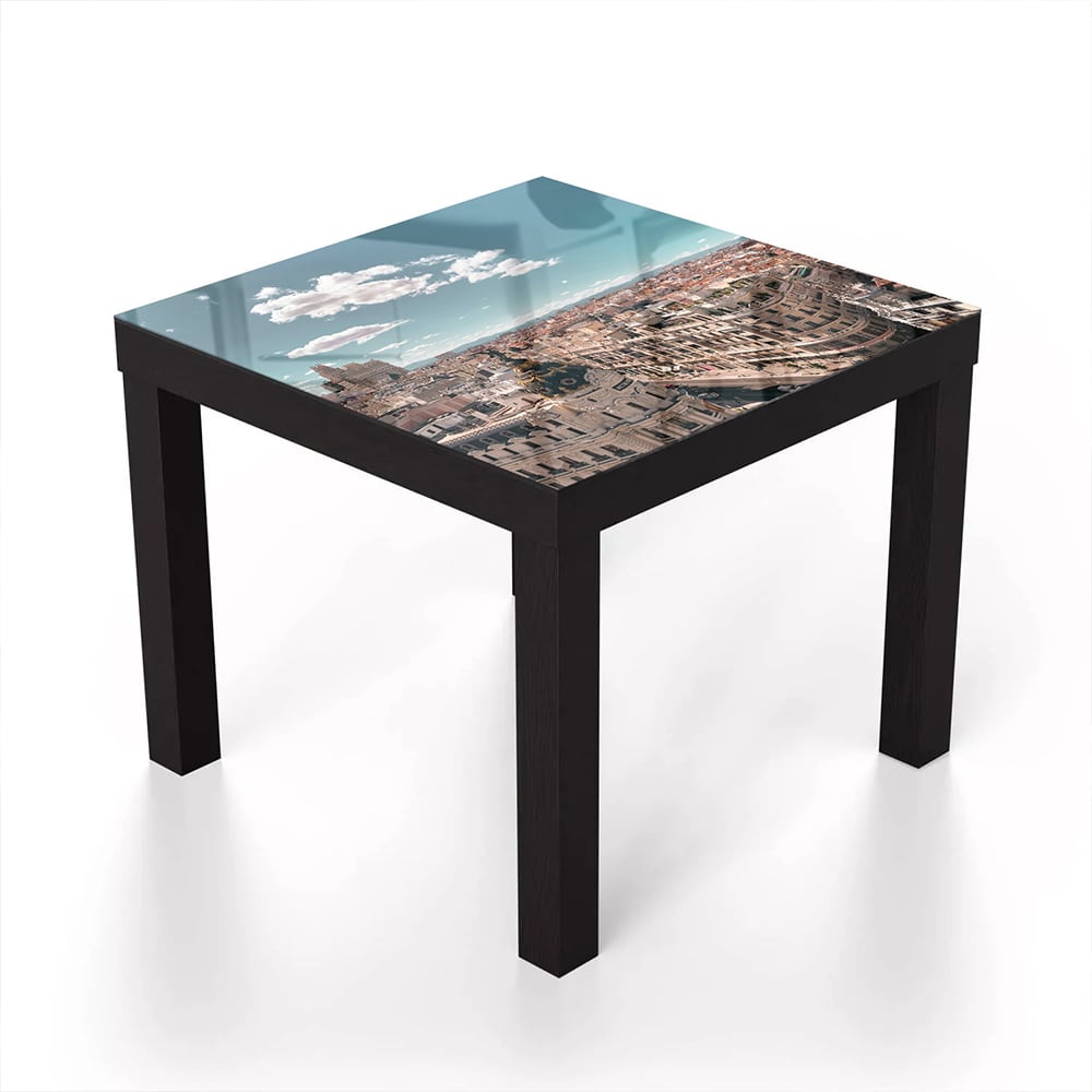 Salontafel 55x55 - Gehard Glas - Straten van Madrid