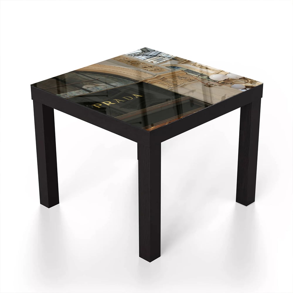 Salontafel 55x55 - Gehard Glas - Prada Winkel