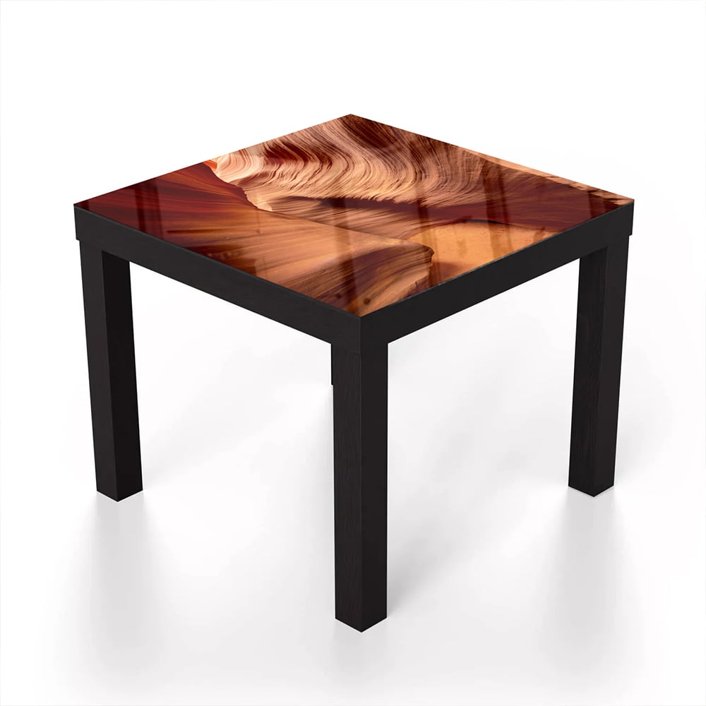 Salontafel 55x55 - Gehard Glas - Diep in de Antelope Canyon