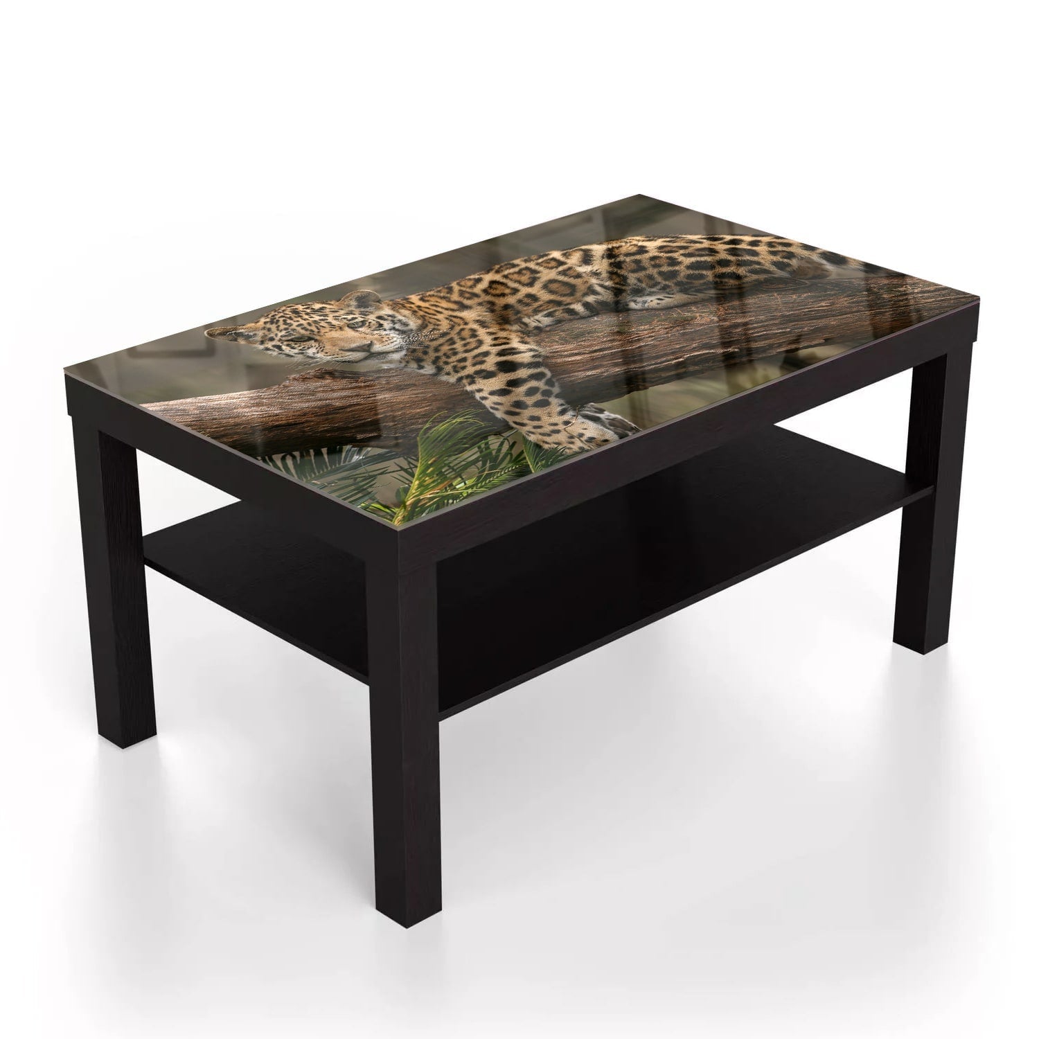 Salontafel 90x55 - Gehard Glas - Jaguar in de Boom