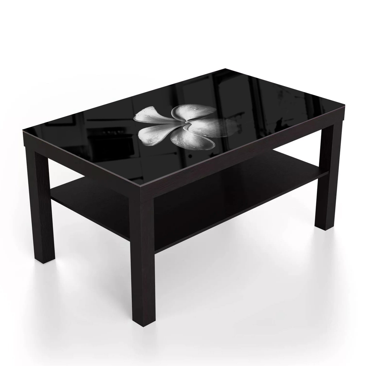 Salontafel 90x55 - Gehard Glas - Plumeria