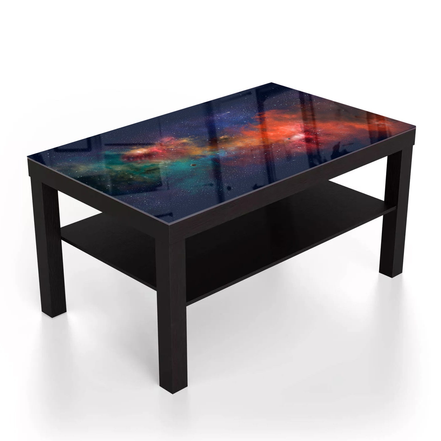 Salontafel 90x55 - Gehard Glas - Kleurrijke Hemel