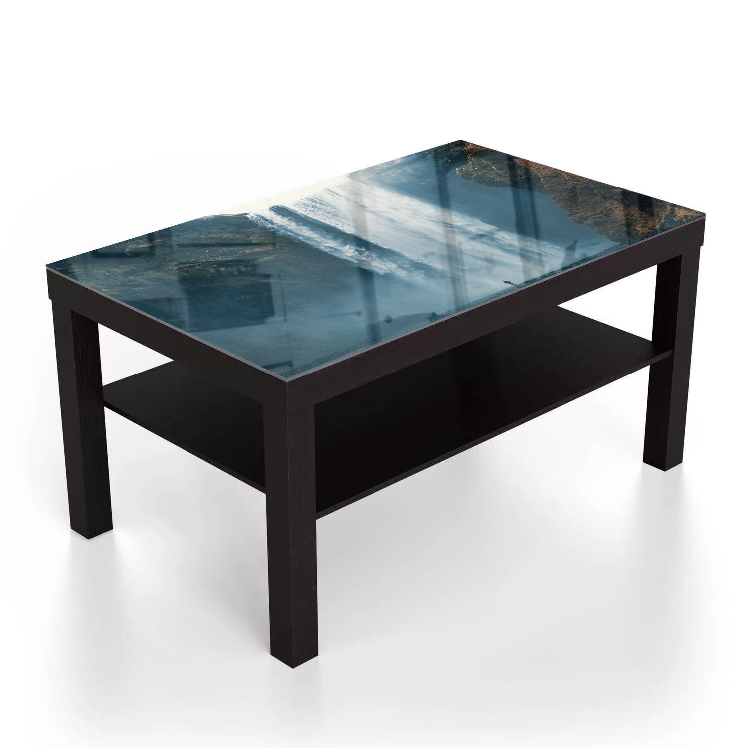 Salontafel 90x55 - Gehard Glas - Waterval bij Skogafoss