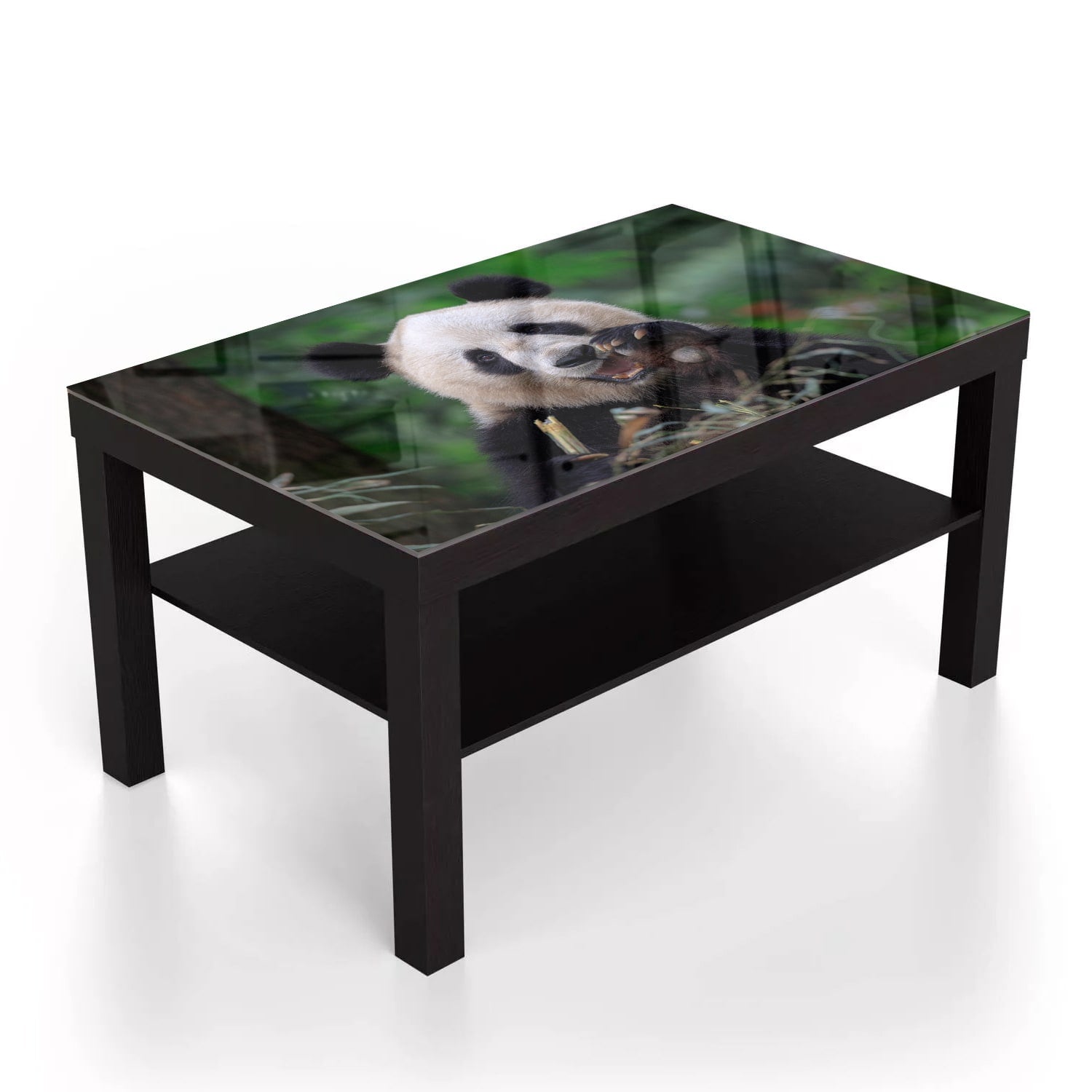 Salontafel 90x55 - Gehard Glas - Blije Panda