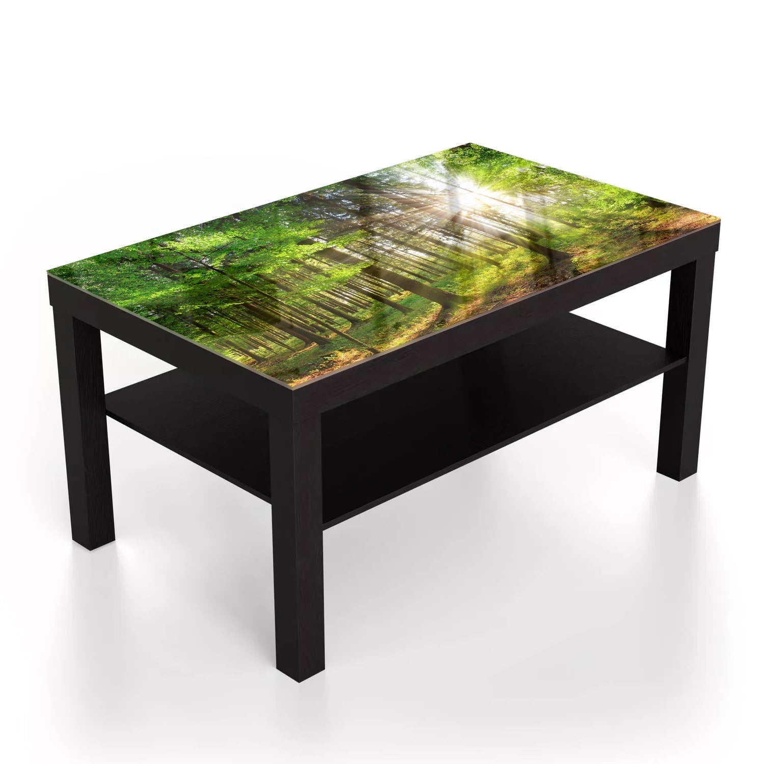 Salontafel 90x55 - Gehard Glas - Zonlicht in het Bos