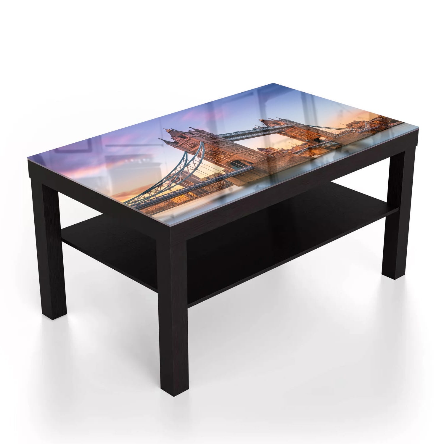 Salontafel 90x55 - Gehard Glas - Tower Bridge bij Zonsondergang