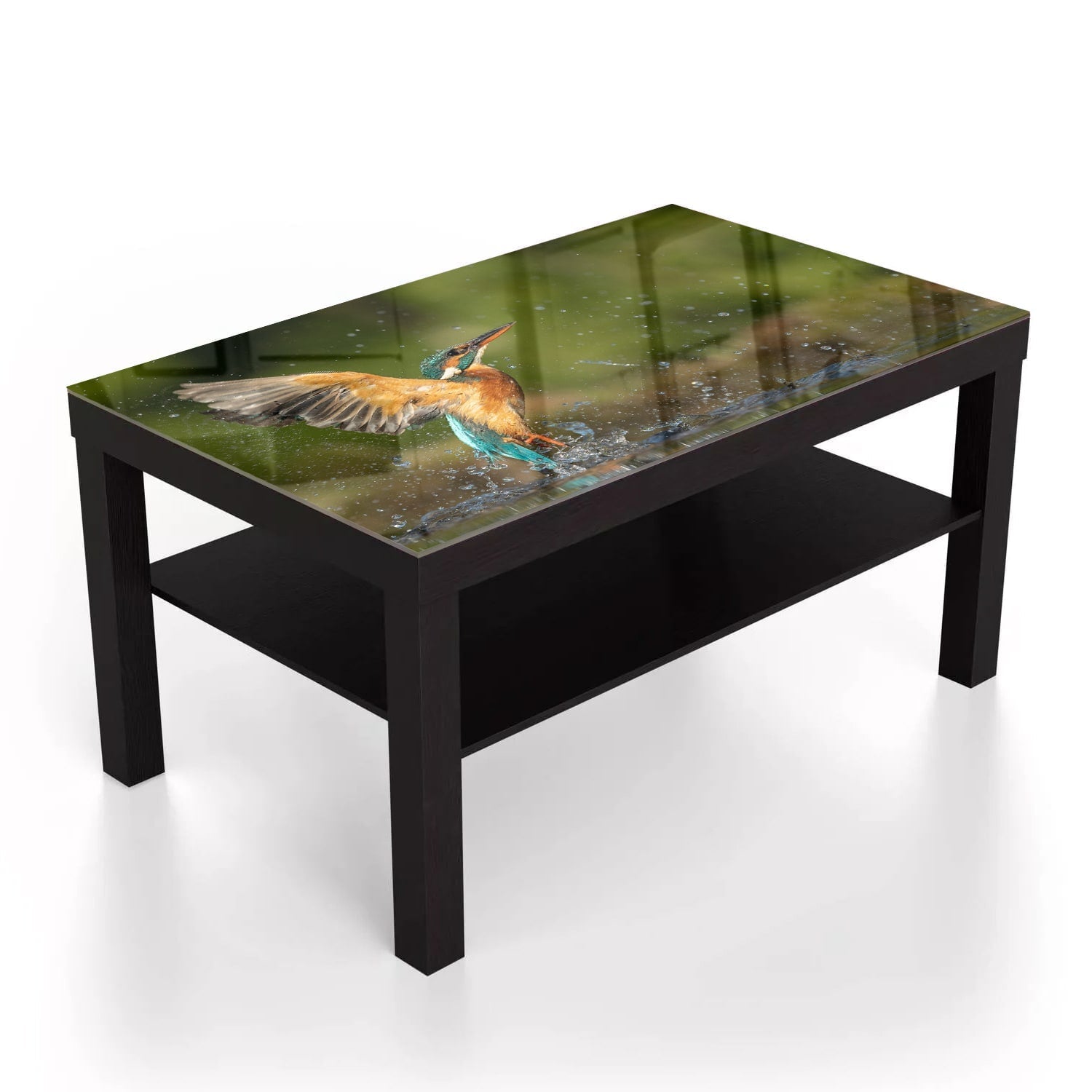 Salontafel 90x55 - Gehard Glas - Ijsvogel