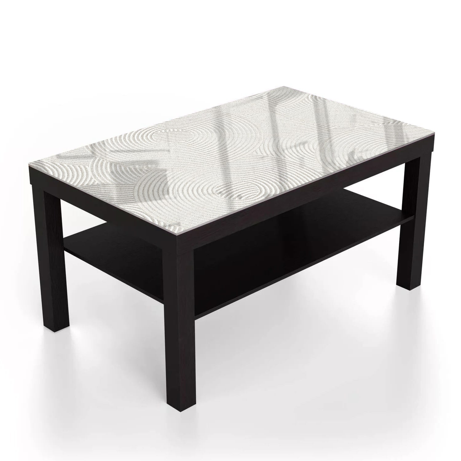 Salontafel 90x55 - Gehard Glas - Zen Patroon