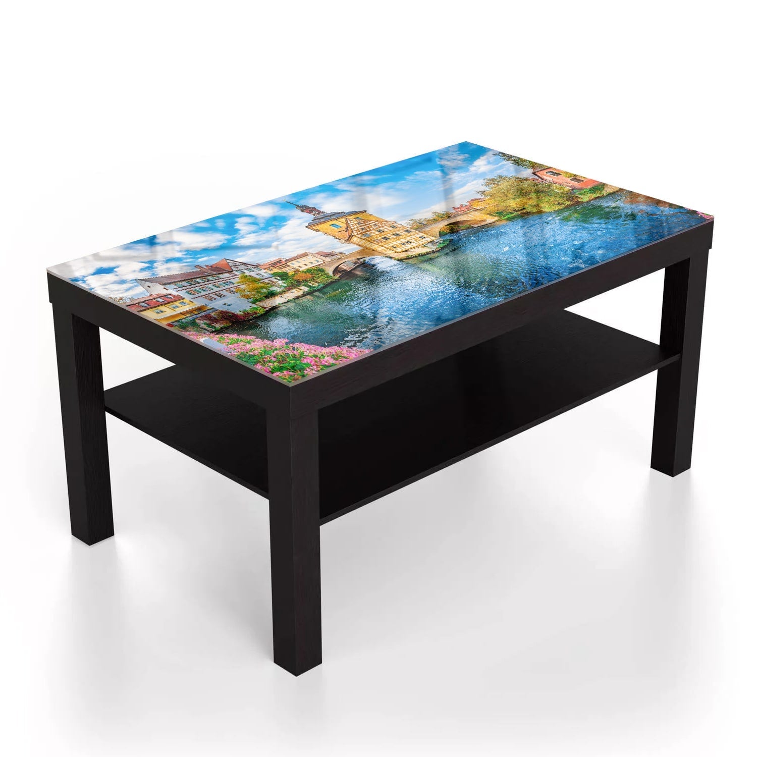 Salontafel 90x55 - Gehard Glas - Oude Stad van Bamberg