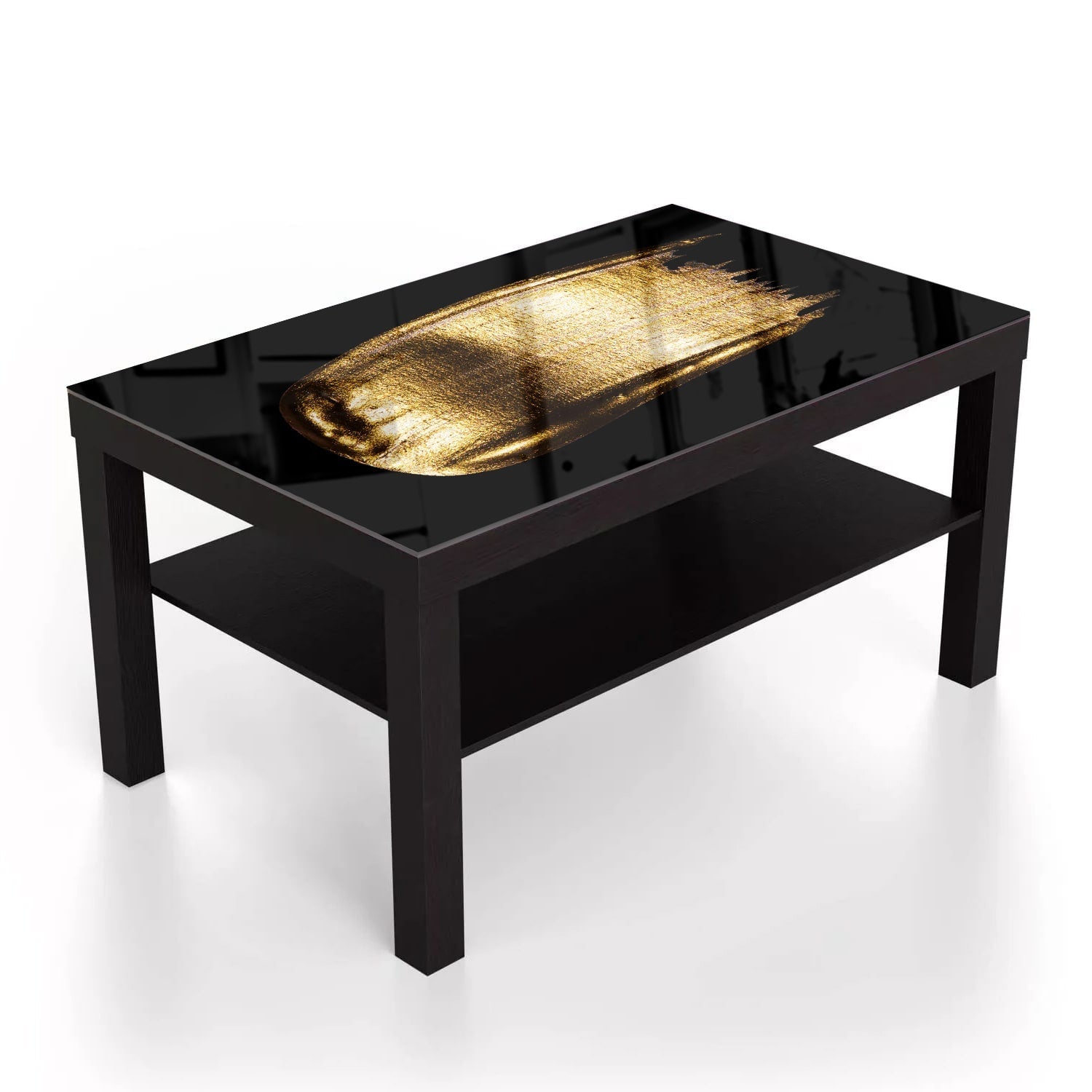 Salontafel 90x55 - Gehard Glas - Gouden kwaststreek