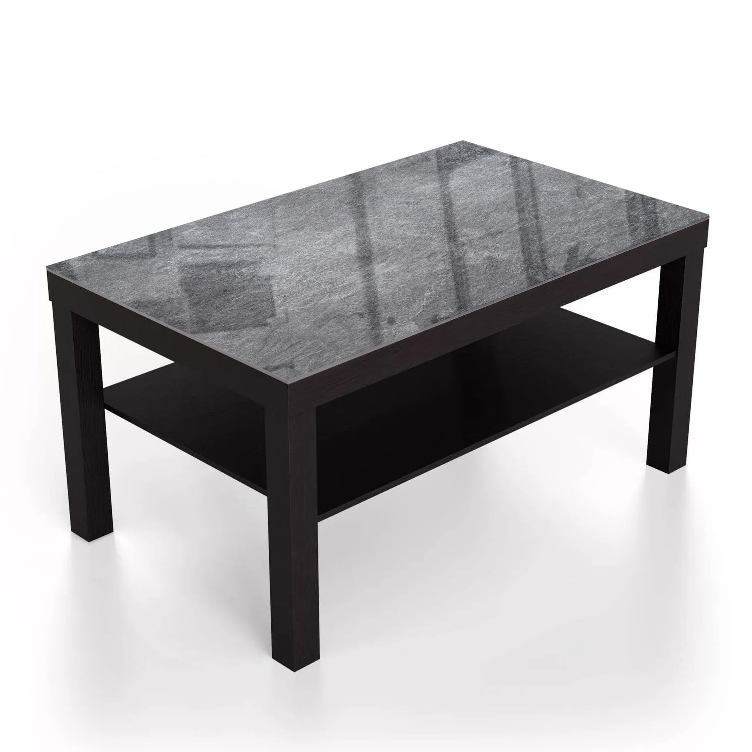 Salontafel 90x55 - Gehard Glas - Natuurlijke Grijze Graniet