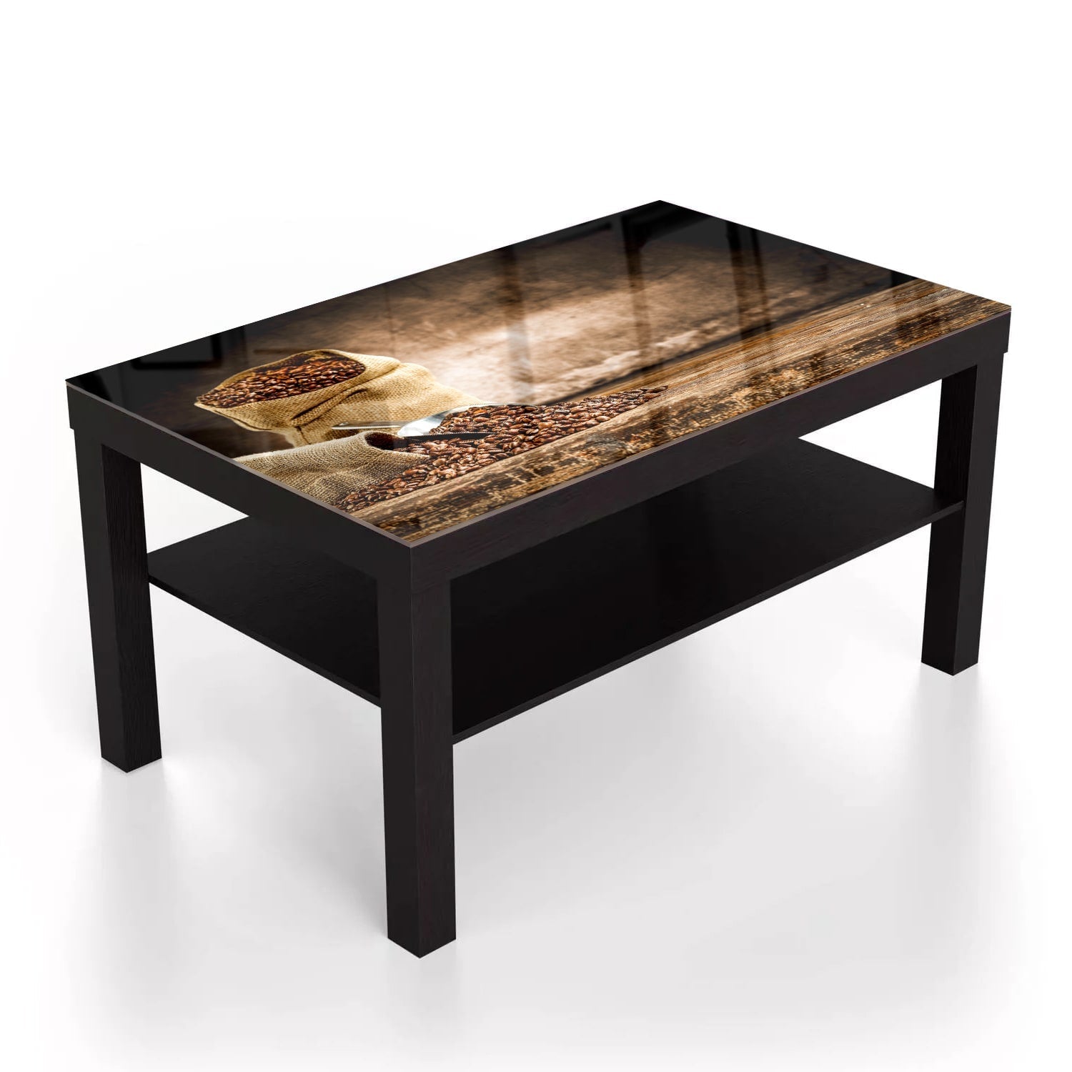 Salontafel 90x55 - Gehard Glas - Aroma van Koffie