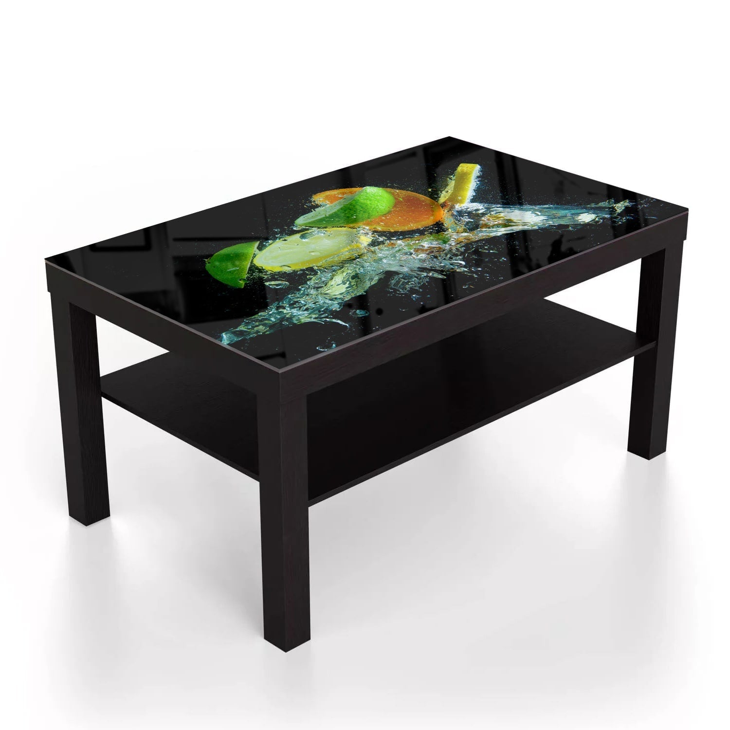 Salontafel 90x55 - Gehard Glas - Citrus Splash