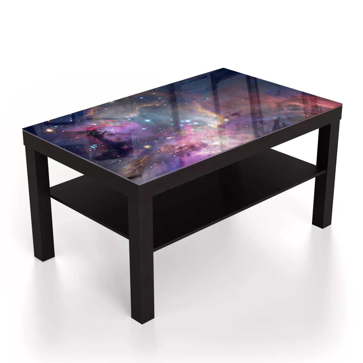 Salontafel 90x55 - Gehard Glas - Kleuren van de Melkweg