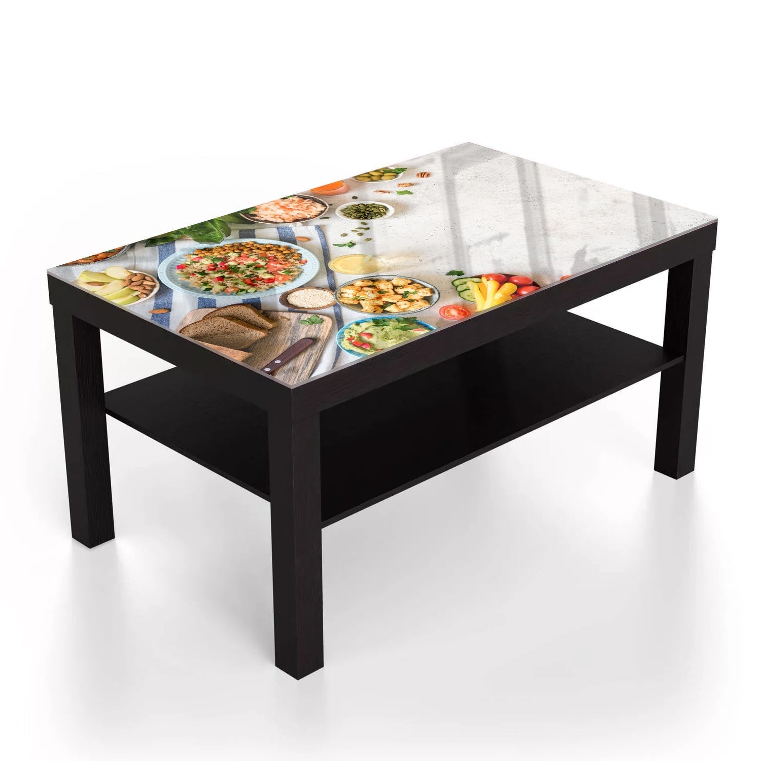 Salontafel 90x55 - Gehard Glas - Verse Smaken