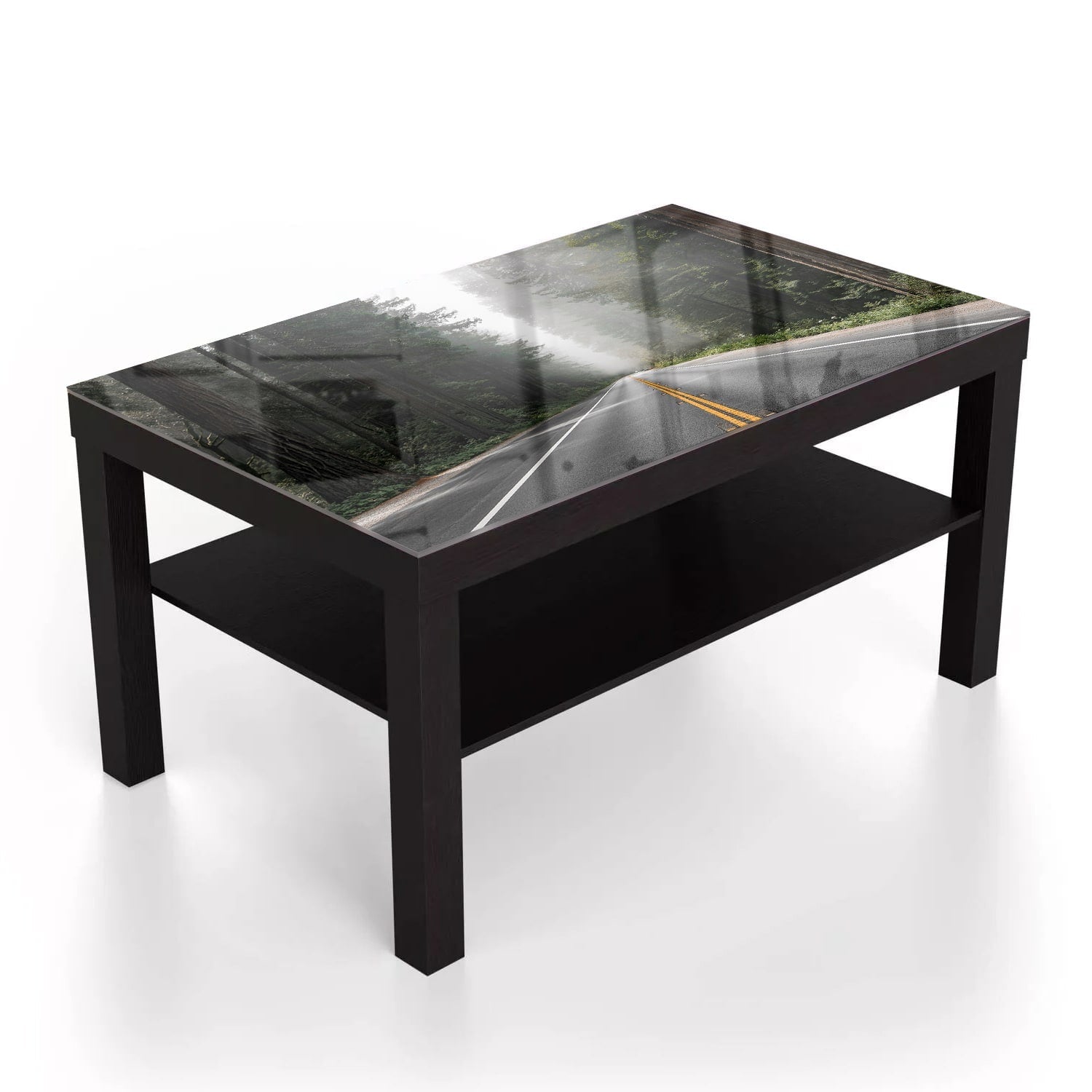 Salontafel 90x55 - Gehard Glas - Redwood National Forest