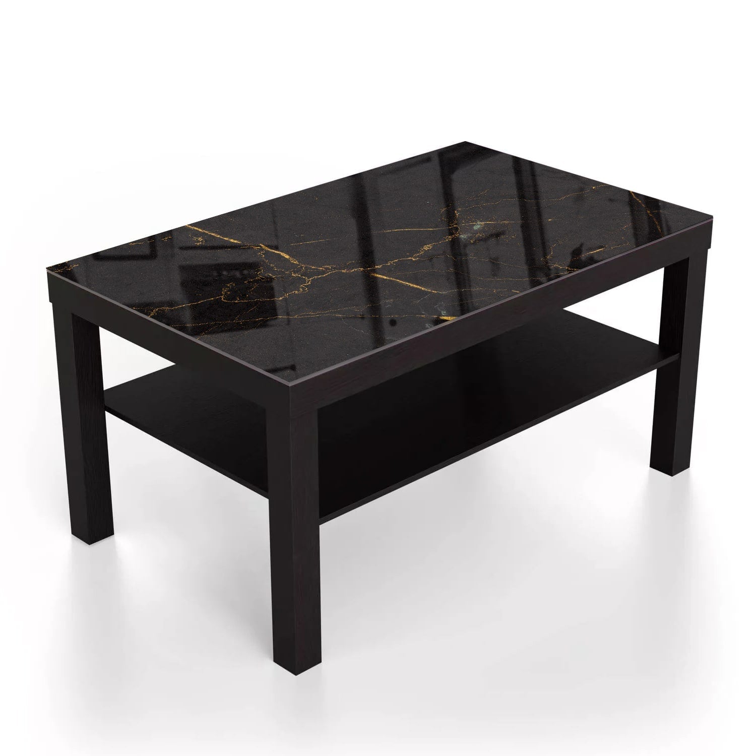 Salontafel 90x55 - Gehard Glas - Goudader Marmer