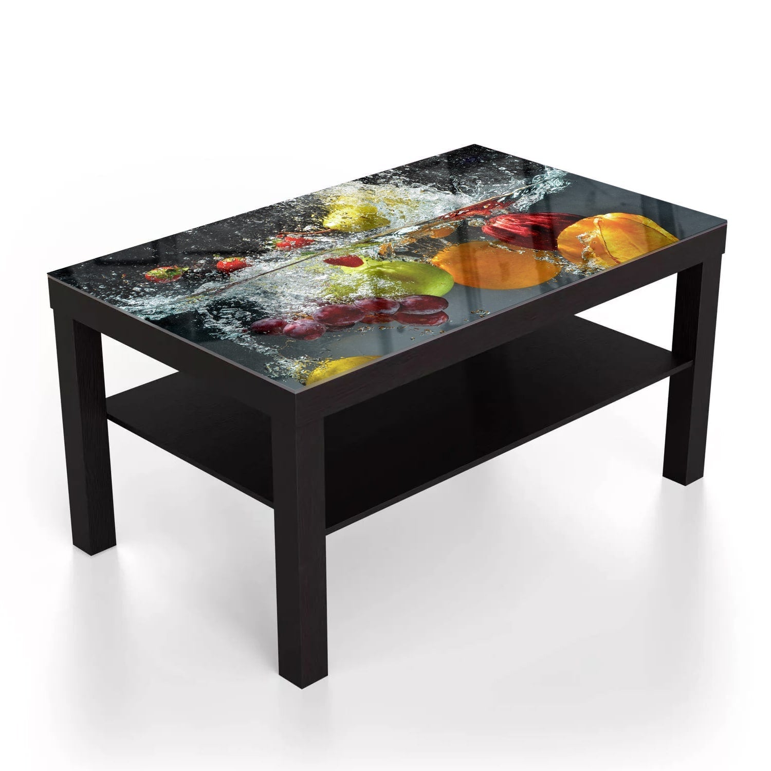Salontafel 90x55 - Gehard Glas - Fruit Splash