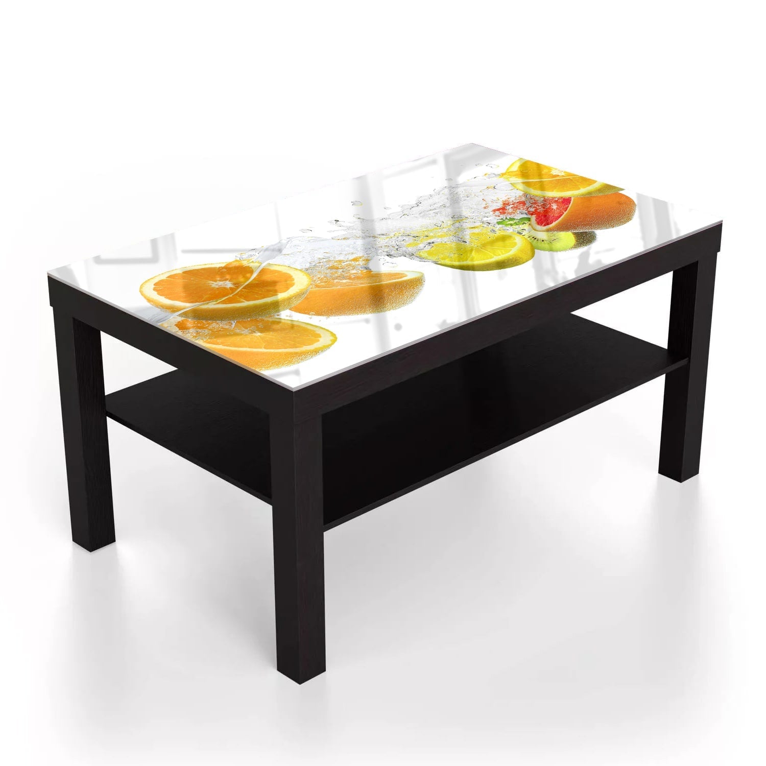 Salontafel 90x55 - Gehard Glas - Fruitmix Splash
