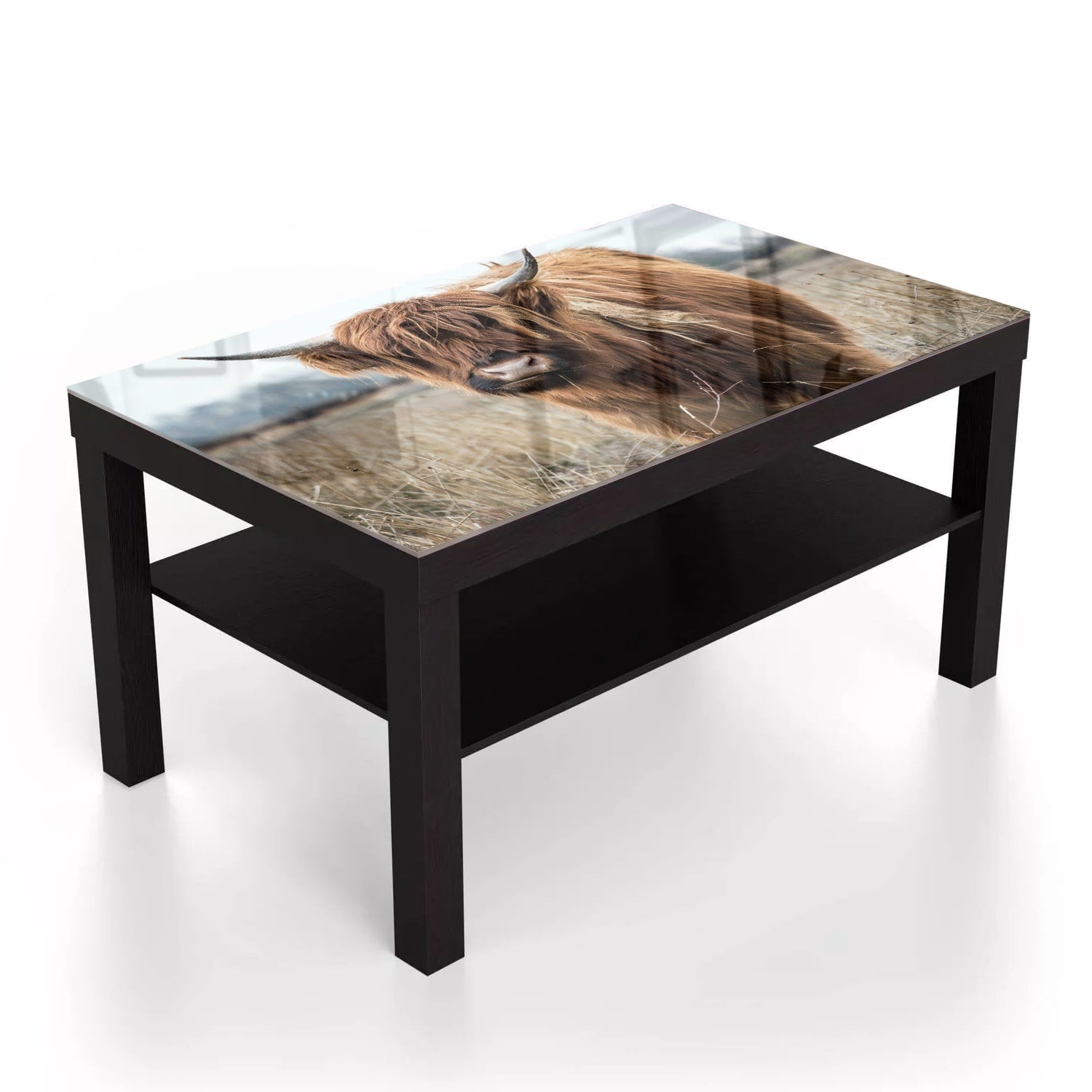 Salontafel 90x55 - Gehard Glas - Wilde Hooglander