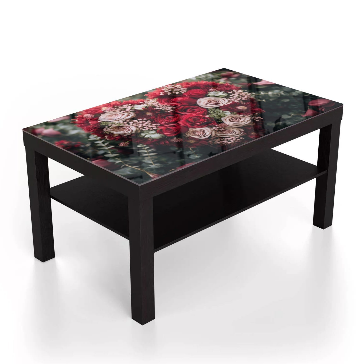 Salontafel 90x55 - Gehard Glas - Hart van Bloemen