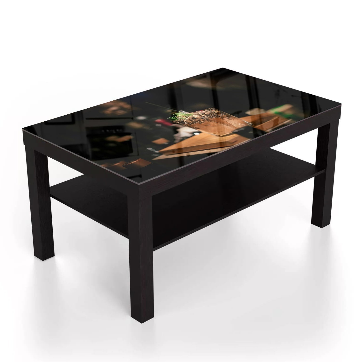 Salontafel 90x55 - Gehard Glas - Exotische Drank