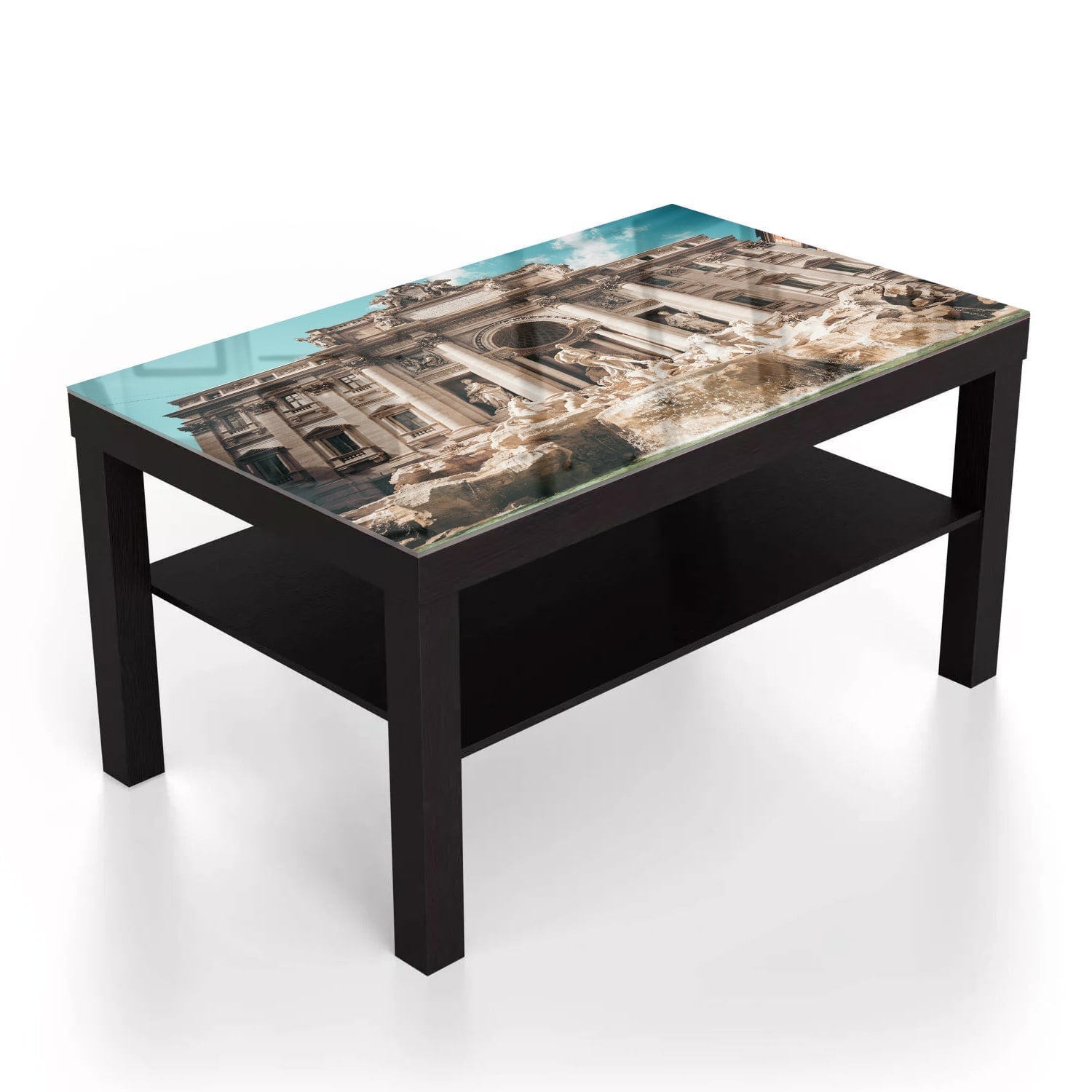 Salontafel 90x55 - Gehard Glas - Trevifontein in Detail