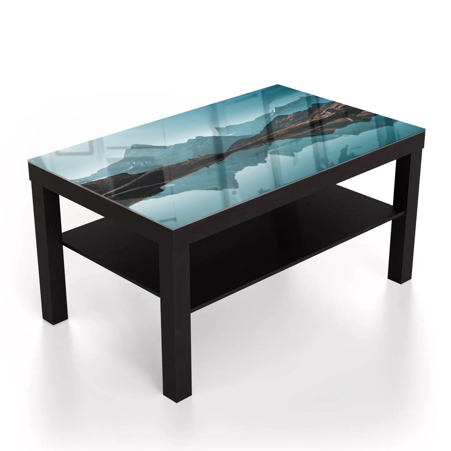 Salontafel 90x55 - Gehard Glas - Rustig Bergmeer