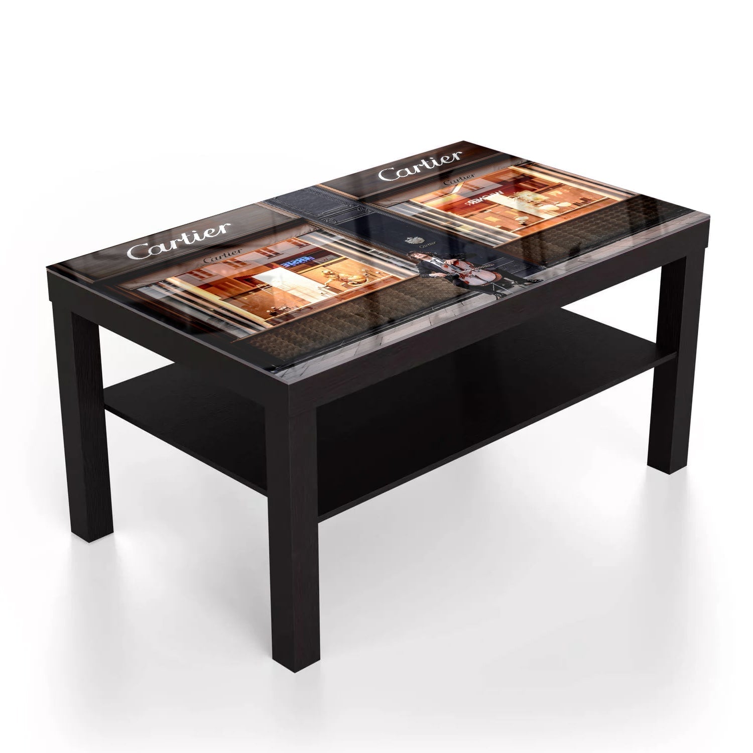 Salontafel 90x55 - Gehard Glas - Cartier Winkel