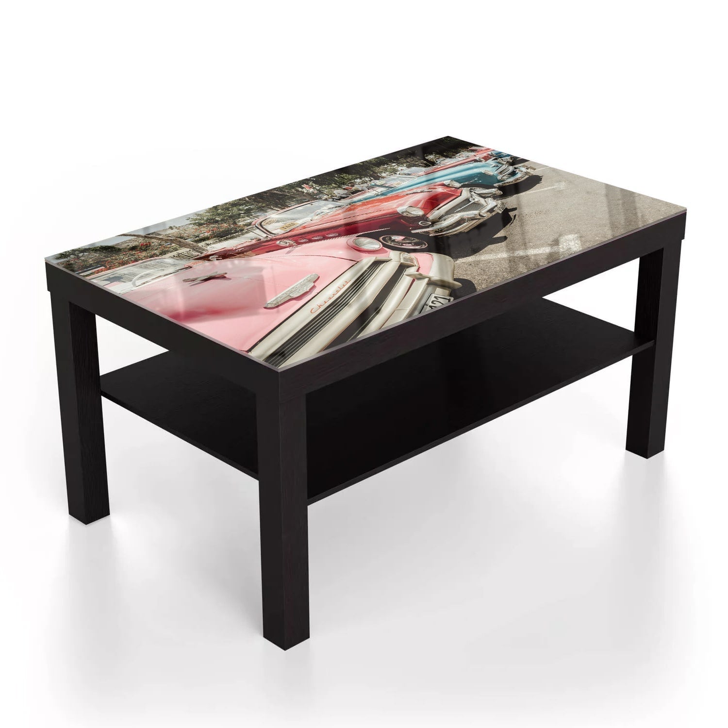 Salontafel 90x55 - Gehard Glas - Chervolet Bel Air