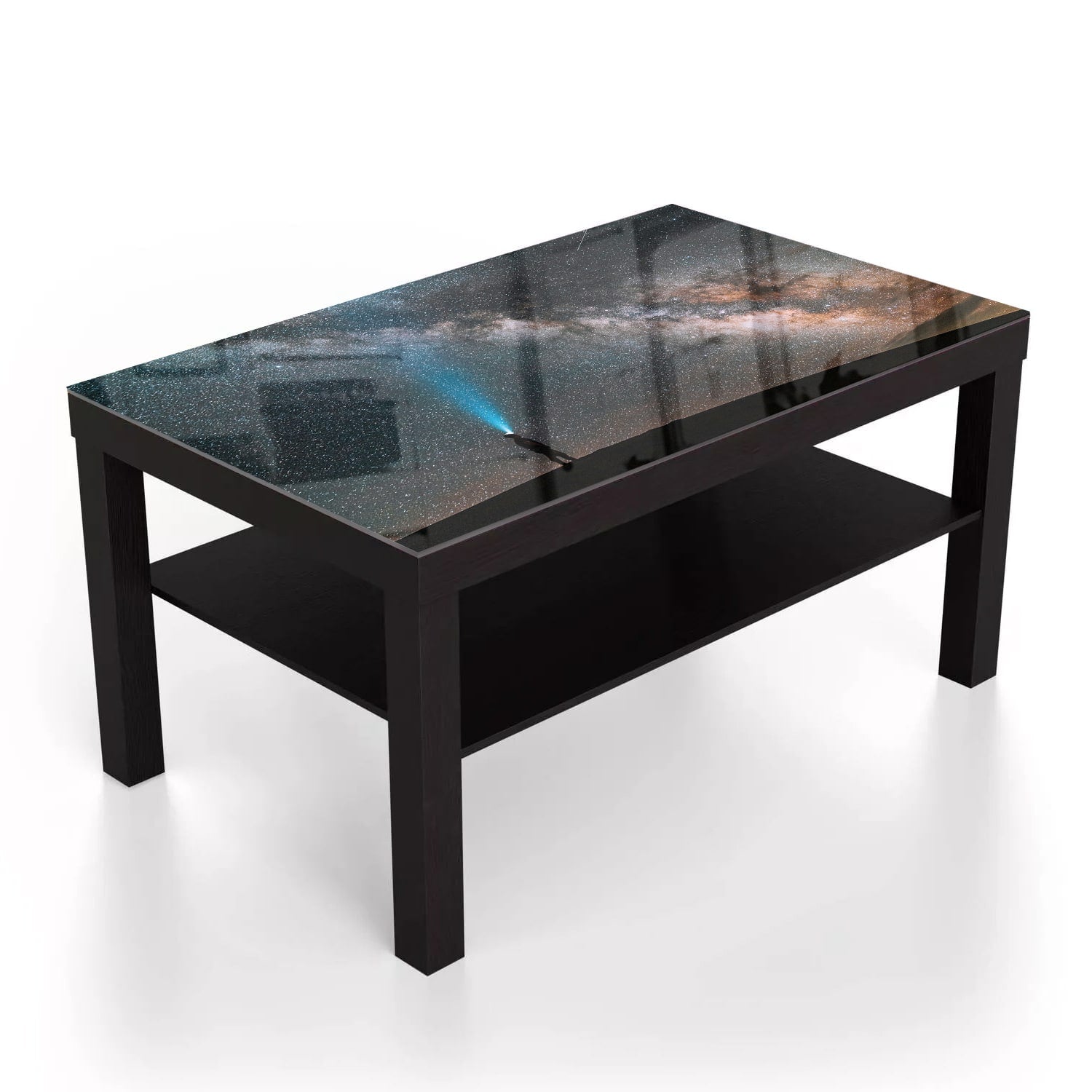 Salontafel 90x55 - Gehard Glas - Sterrenkijken onder de Melkweg