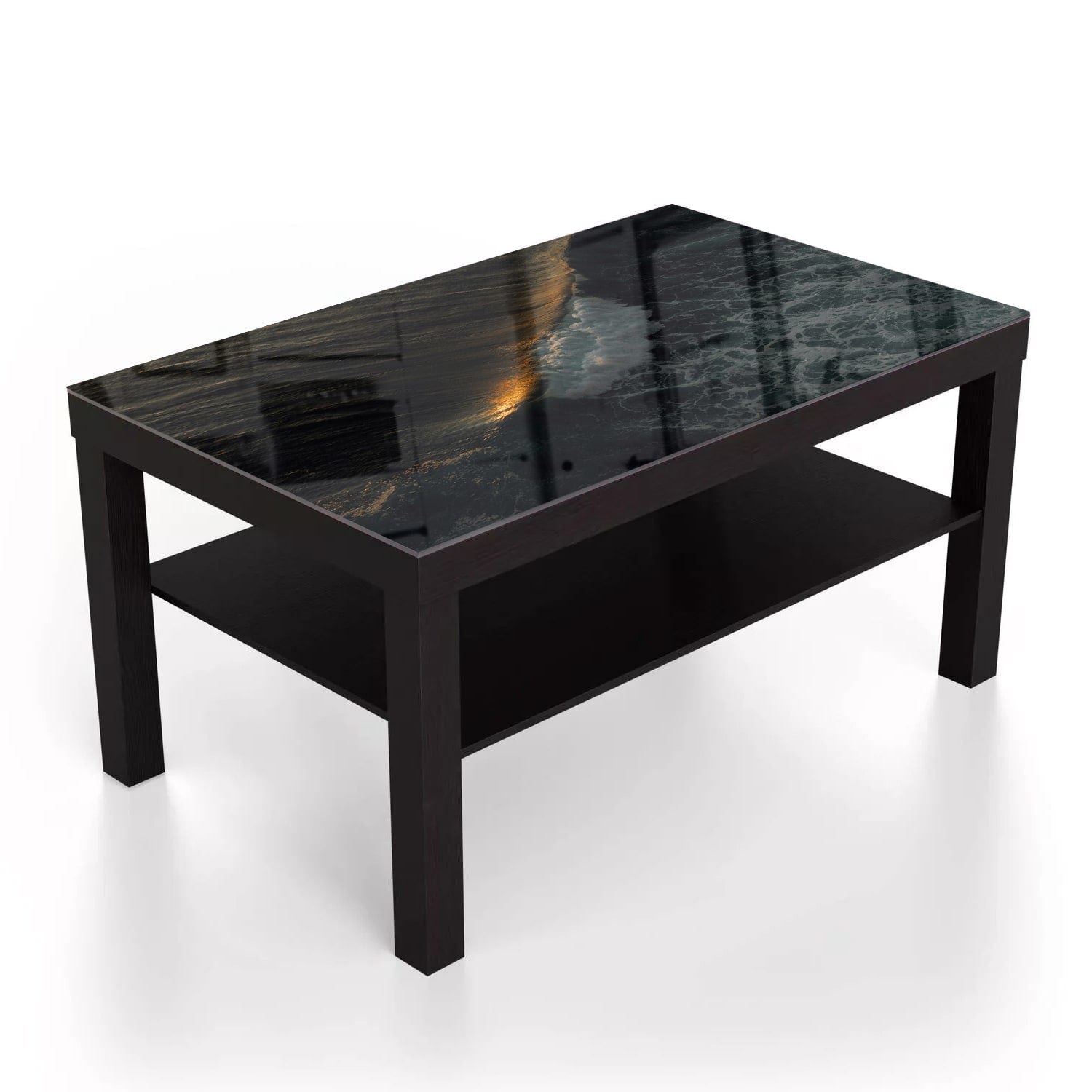 Salontafel 90x55 - Gehard Glas - Golven in de Avond